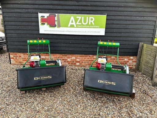 Dennis G860 Cylinder mower with grass boxes CHOICE of 2 Available Azur